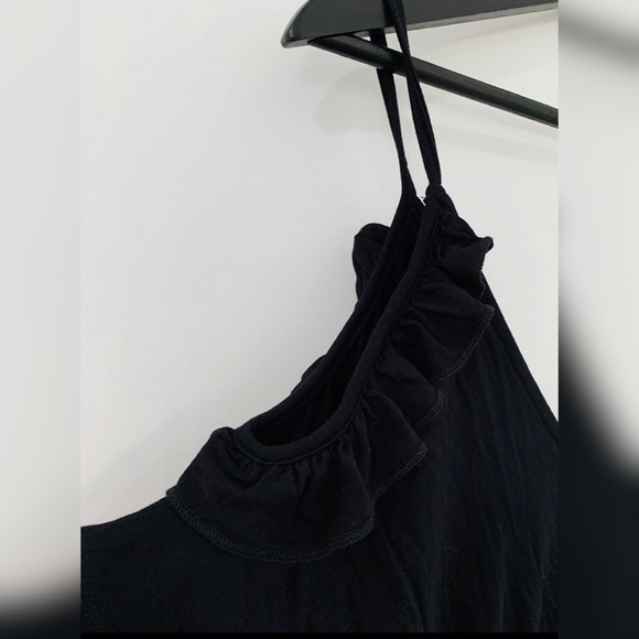 Black Off The Shoulder Romper - Picture 5 of 6